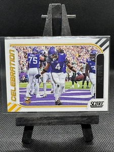 2023 Score #3 Celebration Dalvin Cook Minnesota Vikings - Picture 1 of 2