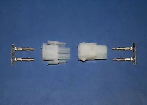 10set Wire to Wire MLX Power Connector 2P 42021 Plug + 42022 Socket + Pins 12A - Picture 1 of 7
