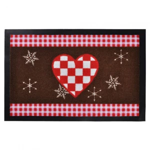 Fussmatte Schmutzfangmatte Türvorleger Türmatte Schmutzmatte HERZ - Bild 1 von 1