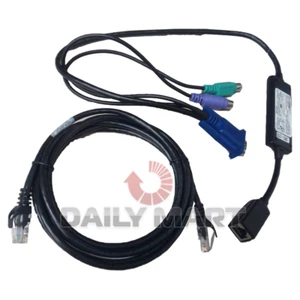 Used & Tested DELL KVM 2162DS USB2 Server Virtual Media Interface Pod Cables - Picture 1 of 4