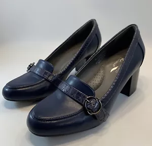 Aerosoles A2 Heelrest Damenschuhe 8M blau Pumps - Bild 1 von 11
