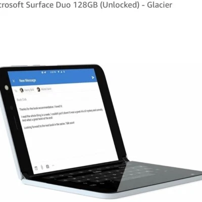 Microsoft Surface Duo 2 - 256 GB - Glacier (Unlocked) - Image 1 of 4