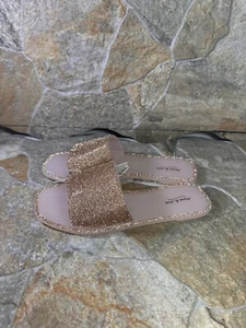 Anna & Ava Flat Sandals Women Sz 7 Pink glitter - Picture 1 of 11