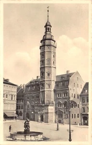 Marché Avec Hôtel De Ville À Gera Thuringe Carte Postale AK - Picture 1 of 2