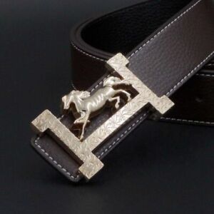 New Men Belt Luxury Brand Buckle Quality Belts Leather High 2021 Women Genuine