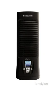 13" Black QuietSet Oscillating Table Fan, 10ft Air Circulation Power, 4 Speed, A - Picture 1 of 6