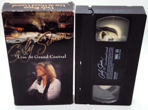 CARLY SIMON LIVE AT GRAND CENTRAL VHS 1995 New York Konzert 14 Songs ANTIZIPATION - Bild 1 von 4
