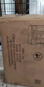 Convenience Concepts Classic Accents Cypress End Table Unopened In Box - Picture 1 of 2
