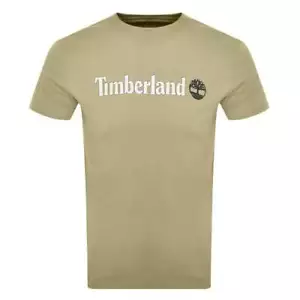 TIMBERLAND TB0A5UPQ Kennebec River Linear Logo Half Sleeve T-Shirt - Picture 1 of 2