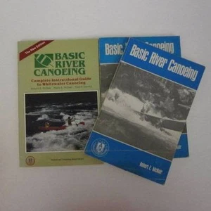 Basic River Canoeing American Camping Assn 1968,1985 Lot of 3 COPIES - Imagen 1 de 1