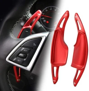 Aluminum Alloy Steering Wheel Paddle Shifters Handle Cover for Chevrolet Camaro - Bild 1 von 9