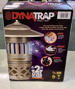 DynaTrap 3 ½ Acre Insect Trap Indoor/ Outdoor DT1050-CST New Open Box - Picture 1 of 8