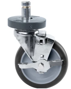 Metro Super Erecta Wheel Swivel Stem Caster 300 Lbs Capacity 5" Diameter 5MPB - Picture 1 of 7