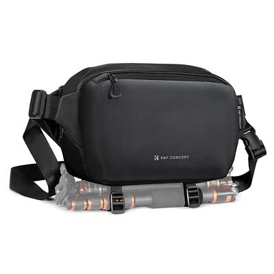 K&F Concept 10L Alpha Camera Sling Bag Photography Shoulder Case for Canon Sony - Image 1 of 4