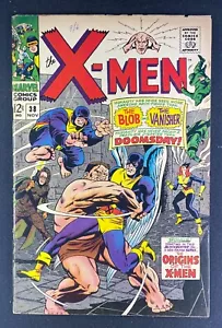 X-Men (1963) #38 FN/VF (7.0) Blob Vaniser Wechselstube ""Origins of X-Men"" Backup - Bild 1 von 2