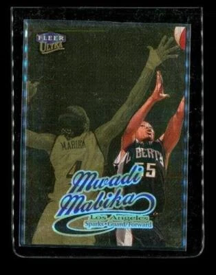1999 Fleer Ultra WNBA Gold Medallion Edition Mwadi Mabika #89G Sparks Liberty - Image 1 of 2