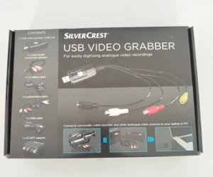SilverCrest USB Video Grabber SVG 2.0 - Numériser VHS/Vidéo8/Hi8 - Photo 1/6