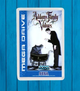 Addams Family Values Sega Megadrive Fridge Magnet - Picture 1 of 1