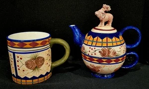 ZRIKE FIELD & STREAM TETERA INDIVIDUAL Y TAPA CON TAZA Y TAZA - Imagen 1 de 5