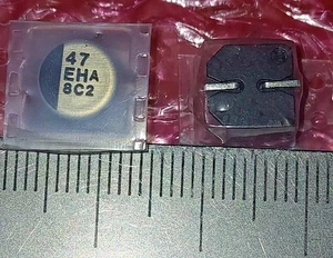 5pcs  47uF25V  47EHA 8C2   Radial Alu  Electrolytic Capacitor  Panasonic - Bild 1 von 1