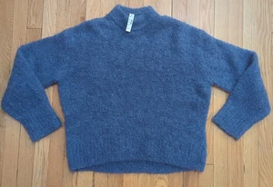 Madewell Pullover blau Größe M flauschig Alpaka Wollmischung kuschelig dehnbar  - Bild 1 von 11
