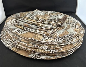 Print Placemats and Napkins Set of 12 Placemats And 11 Napkins - Picture 1 of 2