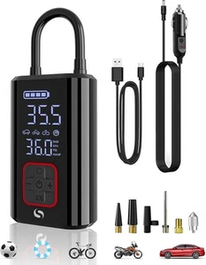 POCKET AIR Auto Reifenfüller Tragbarer Luftkompressor von Bullseye Pro, Rechargeab - Bild 1 von 4
