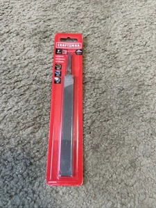 Craftsman 6" Single Cut Flat Mill Bastard File CMHT82512  Free Shipping - Picture 1 of 4