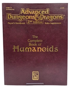 Komplettes Buch der Humanoiden Fortgeschrittene D&D 2. Auflage Regelbeilage 2135 1993 - Bild 1 von 10