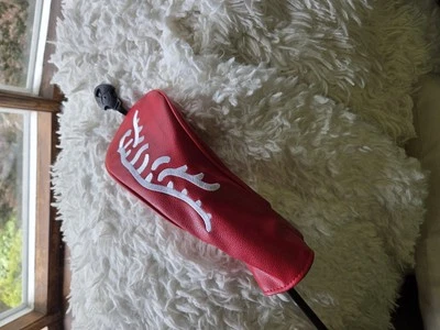 Red Tiger Woods Inspired Fairway wood Headcover.. Plz Read Description