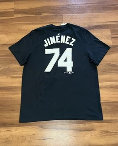 Camiseta deportiva Nike de los Chicago White Sox negra Eloy Jiménez #74 para hombre talla XL - Imagen 1 de 14