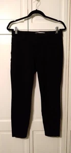 Victoria's Secret Celebrity Pink The Chic Pants Black Size 7 Inseam 28 Short NEW - Picture 1 of 9