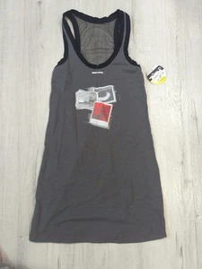 Sea-Doo Robe Breeze Charcoal Grey Breeze Dress Swimsuit Cover-up Size Medium NWT - Picture 1 of 6