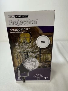 Gemmy Outdoor Weihnachten weiß LED Licht Show Kaleidoskop Projektion - Bild 1 von 4