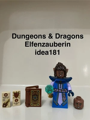 Original LEGO® Dungeons & Dragons DnD Minifigur Elfenzauberin idea181 aus 21348 - Bild 1 von 4