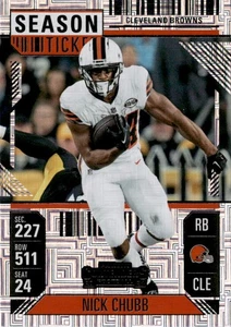 Panini Contenders #23 Nick Chubb Mojo 2024 - Imagen 1 de 2