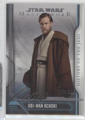 2018 Star Wars Masterwork History of the Jedi Rainbow Foil Obi-Wan Kenobi 1c9 - Image 1 of 3