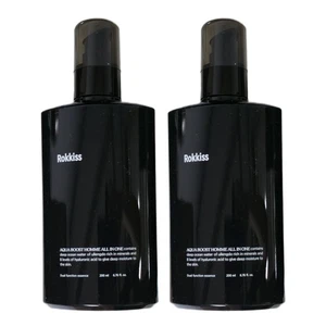 Rokkiss Aqua Boost Homme All in One 200ml x2ea/13.52 oz./Mild/Wrinkle/5 IN 1/Men - Picture 1 of 13