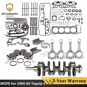 Kit de revisión de reconstrucción de motor 3RZ-FE 2,7 L varillas de cigüeñal sincronización para Toyota Tacoma - Imagen 1 de 15