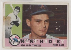 1960 Topps Kent Hadley #102