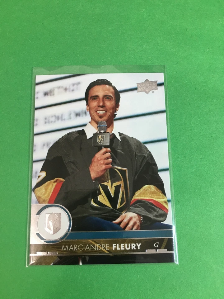 F166,498  2017-18 Upper Deck #183 Marc-Andre Fleury Vegas Golden Knights - Image 1 of 1