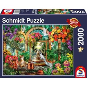 Schmidt Animals in the Atrium (2000pc) Jigsaw Puzzle - New