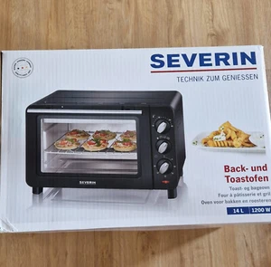 SEVERIN Minibackofen mit Grillrost 14 Liter / 1.200W schwarz NEU!! - Bild 1 von 5