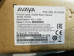 OEM AVAYA MODEL:HC020 HUDDLE ROOM CAMERA ONLY : 199$ - Picture 1 of 8