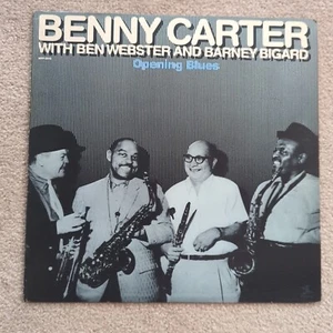 BENNY CARTER With WEBSTER/BIGARD OPENING BLUES Vinyl Record LP PRESTIGE-MPP-2513 - Picture 1 of 5