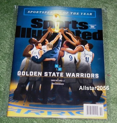 2018 GOLDEN STATE WARRIORS~SPORTSPERSON OF THE YEAR~SPORTS ILLUSTRATED~CURRY