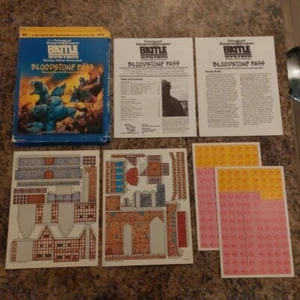 AD&D 1st Ed Module H1 Bloodstone Pass RARE Most Unpunched Battle System 9122 TSR - Picture 1 of 22