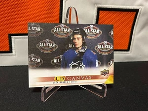 Jack Hughes # Devils # 2022-23 UD Extended Series CANVAS ALL-STAR GAME /30 #CA-1 - Bild 1 von 3