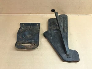 1969 Firebird Trans Am used original GM hood latch support plate brackets 69 OEM - Picture 1 of 7