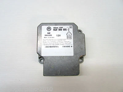2001 VW PASSAT CONTROL MODULE COMPUTER 6Q0 909 605 C OEM 00 01 02 - Image 1 of 3